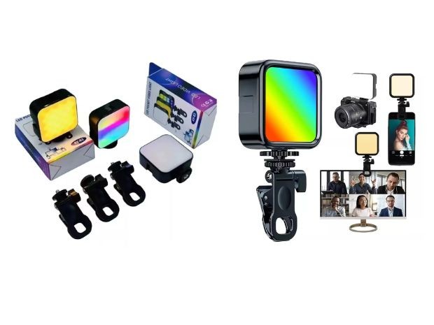 &u+ PANEL LED FOTOGRAFIA LUZ CALIDA RGB AY-83